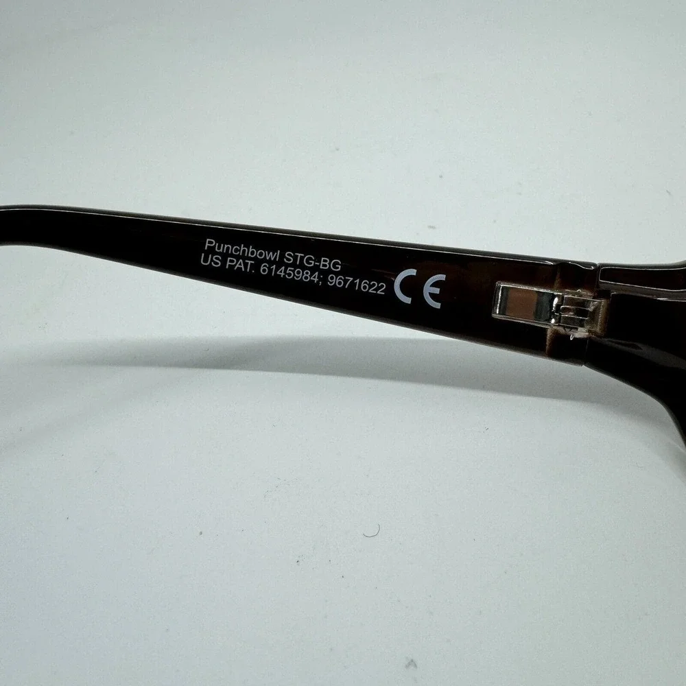Maui Jim Punchbowl MJ 219-01 Brown Beige Sunglasses Frames‎ 54-17 135 H10893